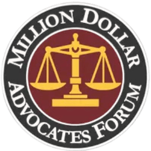 Million Dollar Advocates Award Badge